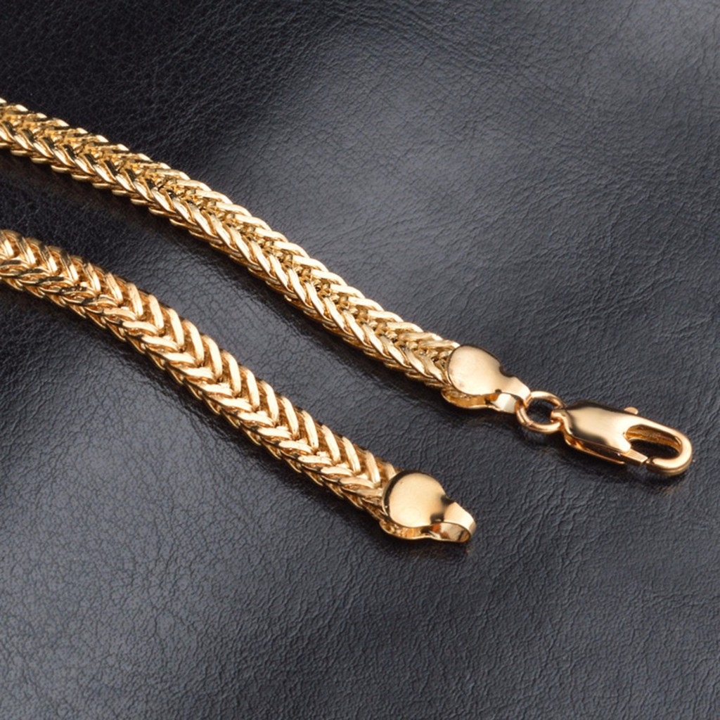 Vòng cổ Nam Nữ Mạ Vàng 18K Dài 50cm