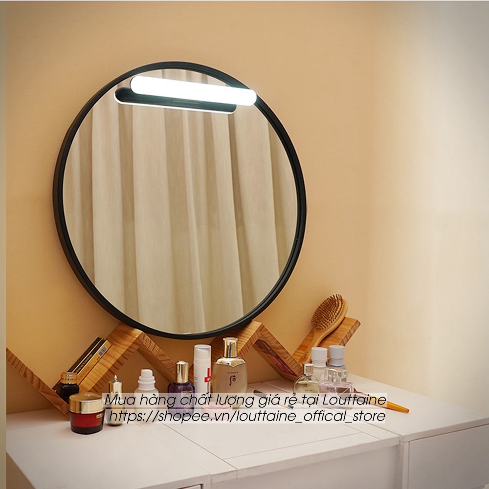 Đèn dán tường tích điện 1800mAh gắn nam châm đèn trang điểm bàn học bàn làm việc 4 chế độ sáng cảm ứng chạm tiện lợi | BigBuy360 - bigbuy360.vn