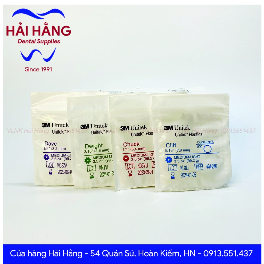 Thun chỉnh nha 3M Unitek - chun liên hàm 3.5oz