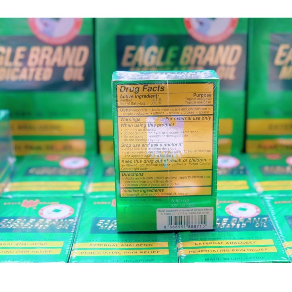 Dầu Con Ó Eagle Brand Medicated Oil 24ml