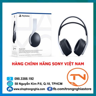 Tai nghe Sony Playstation 5 cho máy PS5 PULSE 3D wireless headset - Hàng chính hãng Sony Việt Nam