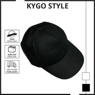 Nón lưỡi trai BASIC hai màu đen trắng form cứng. Nón kết nam nữ kaki mang được trong nhiều tình huống khác nhau K004