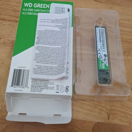 Ổ cứng SSD WD Green 480GB M2-Fullbox mới 99% | BigBuy360 - bigbuy360.vn