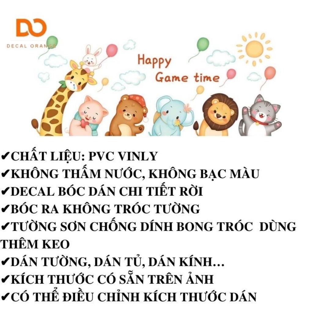 Decal dán tường, Giấy dán tường cao cấp hình hoạt hình cho bé, trang trí phòng ngủ, tủ quần áo | BigBuy360 - bigbuy360.vn