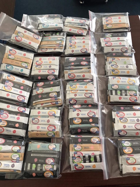 Set 20 gói bột trái cây Great Value của Mỹ