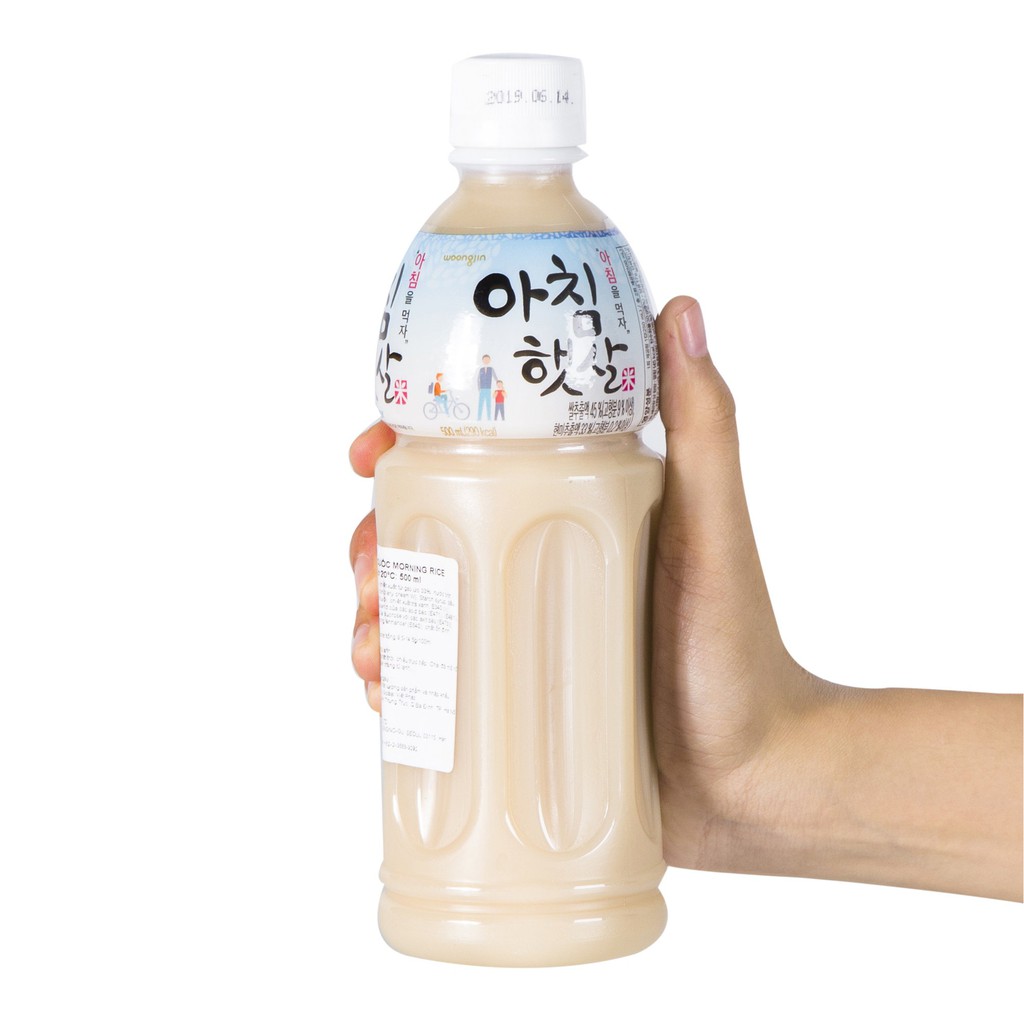 Nước gạo Hàn Quốc Morning Rice Woongjin (500ml)