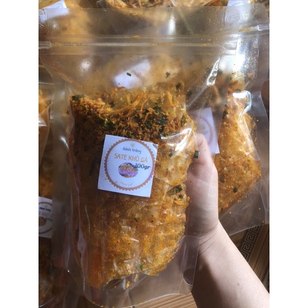 Bánh tráng khô gà 100gr siêu ghiền