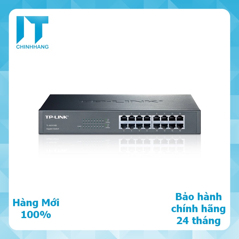 Bộ Chia Mạng Tp-Link SG1016D 16 Cổng 10/100/1000Mbps - Hàng Chính Hãng