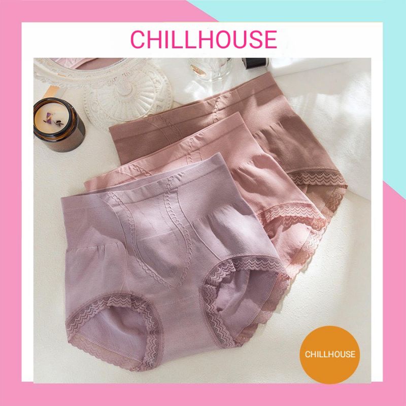 Quần Lót Nữ Cotton Cạp Cao Gen Bụng - Nâng Mông Kháng Khuẩn - Thon Gọn Quần Gen 21 - Chillhouse