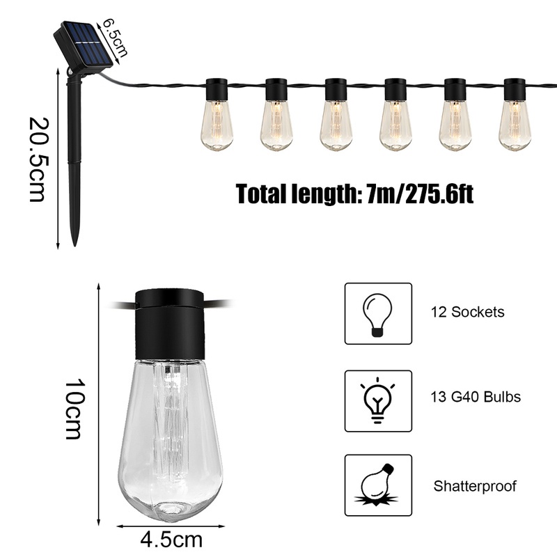 Dây Đèn LED 4.5/7m Trang Trí Nhà Cửa