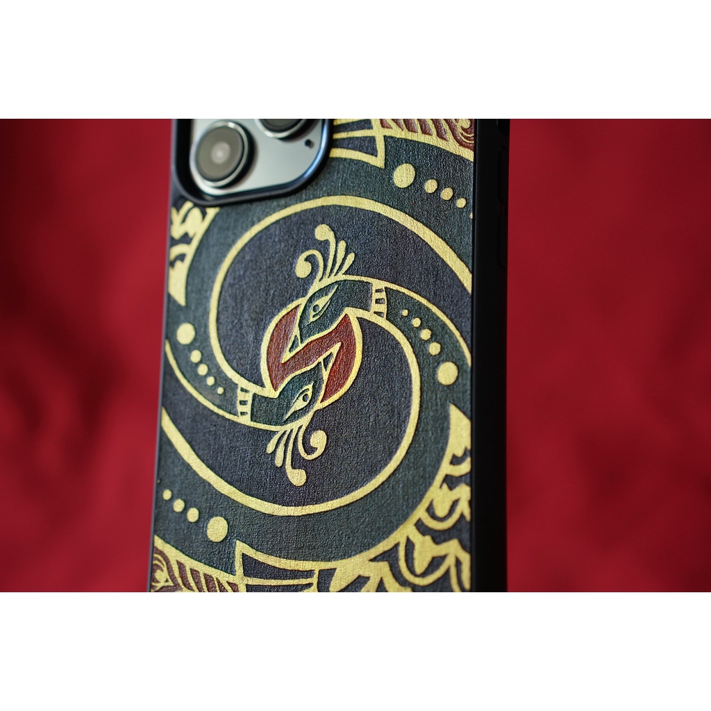 Ốp da Đỏ Case -  mẫu Vinh Hoa Phú Quý - Ốp lưng iphone/samsung Docase.vn