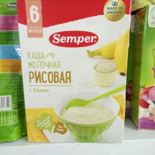 Bột ăn dặm semper Nga