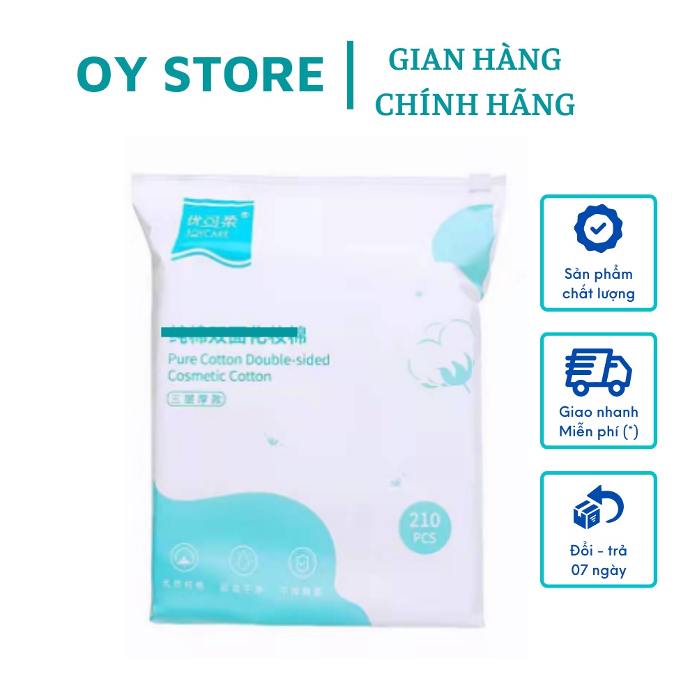 Bông tẩy trang JOYCARE Gói 210 Miếng