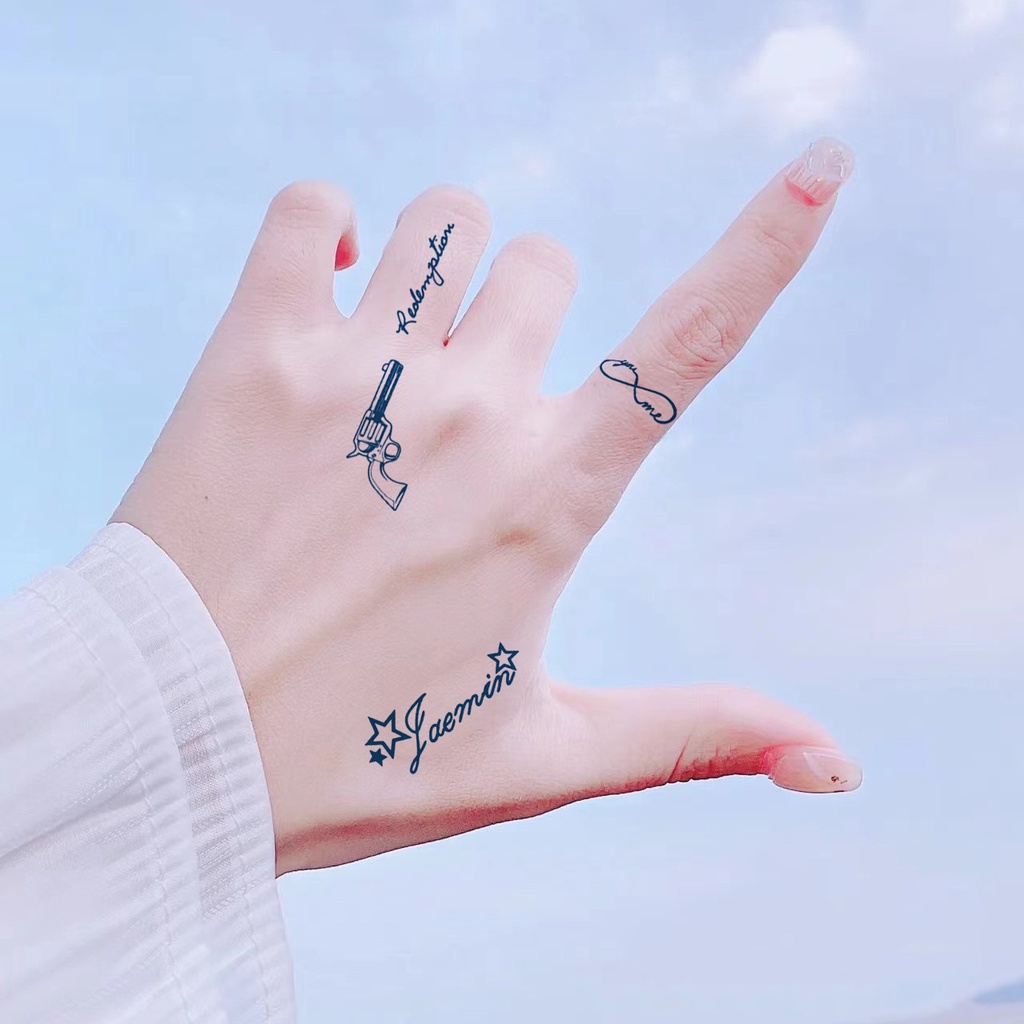 Hình Xăm Dán Chống Mồ Hôi Độc Đáo