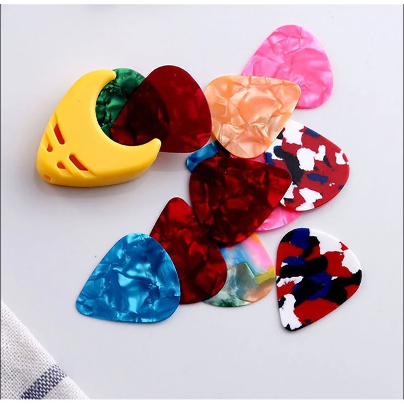 Hộp đựng móng gảy guitar ( Pick holder ) dán trên đàn tiện lợi - Giao màu ngẫu nhiên