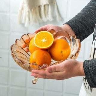 Bát thủy tinh đựng hoa quả, rau củ 3 chân cao cấp