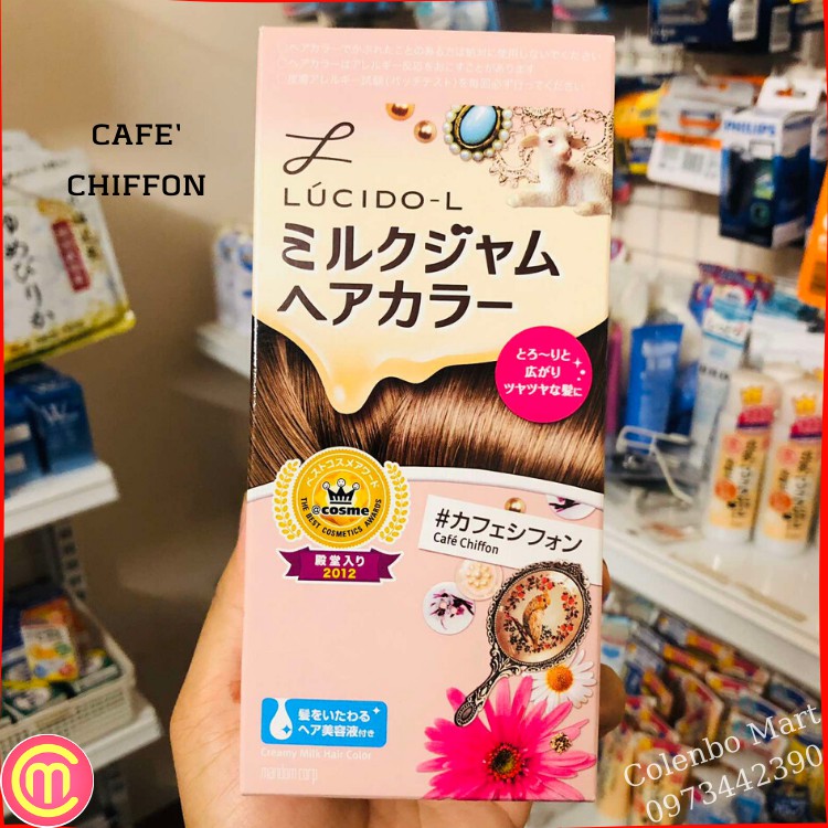 Thuốc Nhuộm Tóc Thảo Dược LUCIDO-L Nhật Bản
