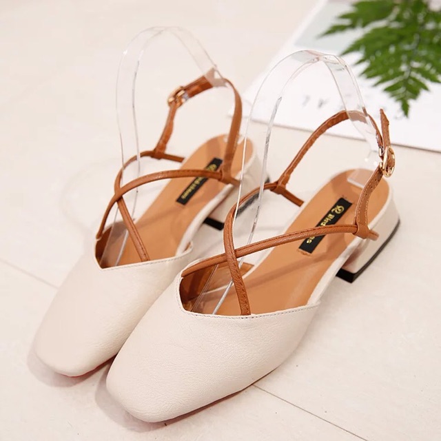 Sandal mũi vuông (có ảnh thật) | BigBuy360 - bigbuy360.vn