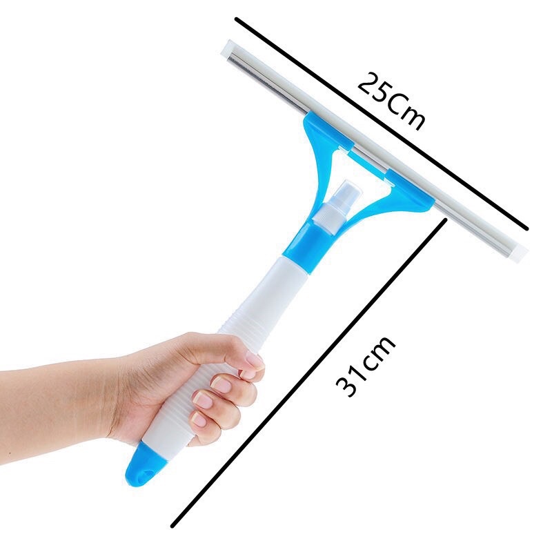Cây lau kính kèm bình xịt nước phun sương
