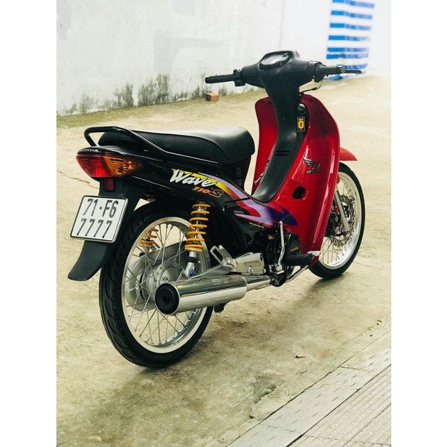 Bợ sau - Gáy sau xe  wave anpha 110 -wave thái 1 bóng- nhựa nhám đen