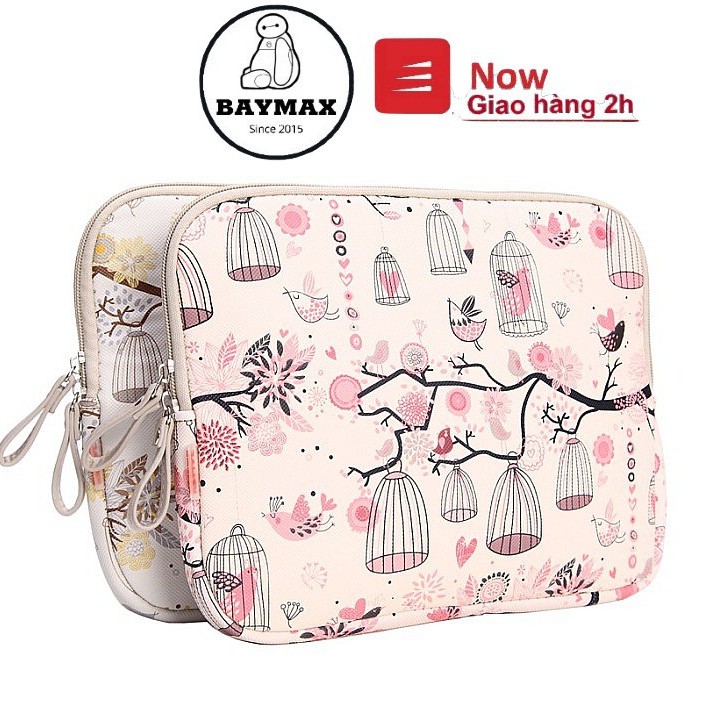 Túi Chống Sốc Laptop Hoạ Tiết Sakura, túi đựng laptop