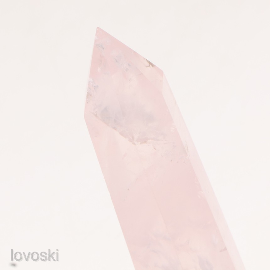 Tinh thể thạch anh tự nhiên màu hồng độc đáo