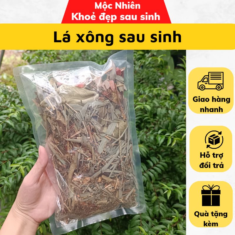10 gói lá xông sau sinh, xông giải cảm tăng đề kháng