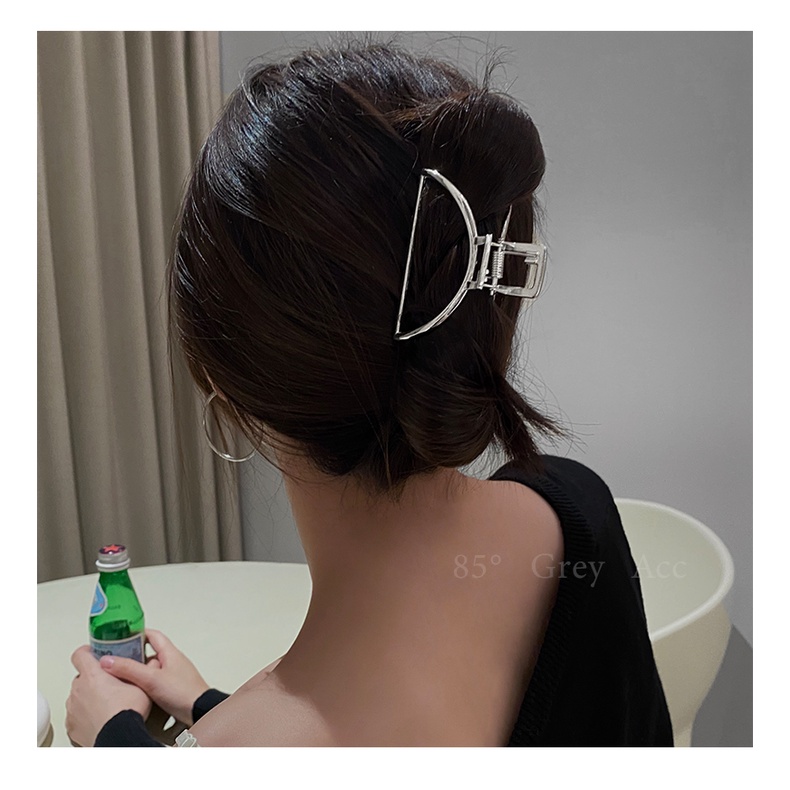 [4 mẫu]Kẹp Tóc Nữ Hottrend Cặp Càng Cua Kim Loại Sang Chảnh Xinh Xắn KT21D
