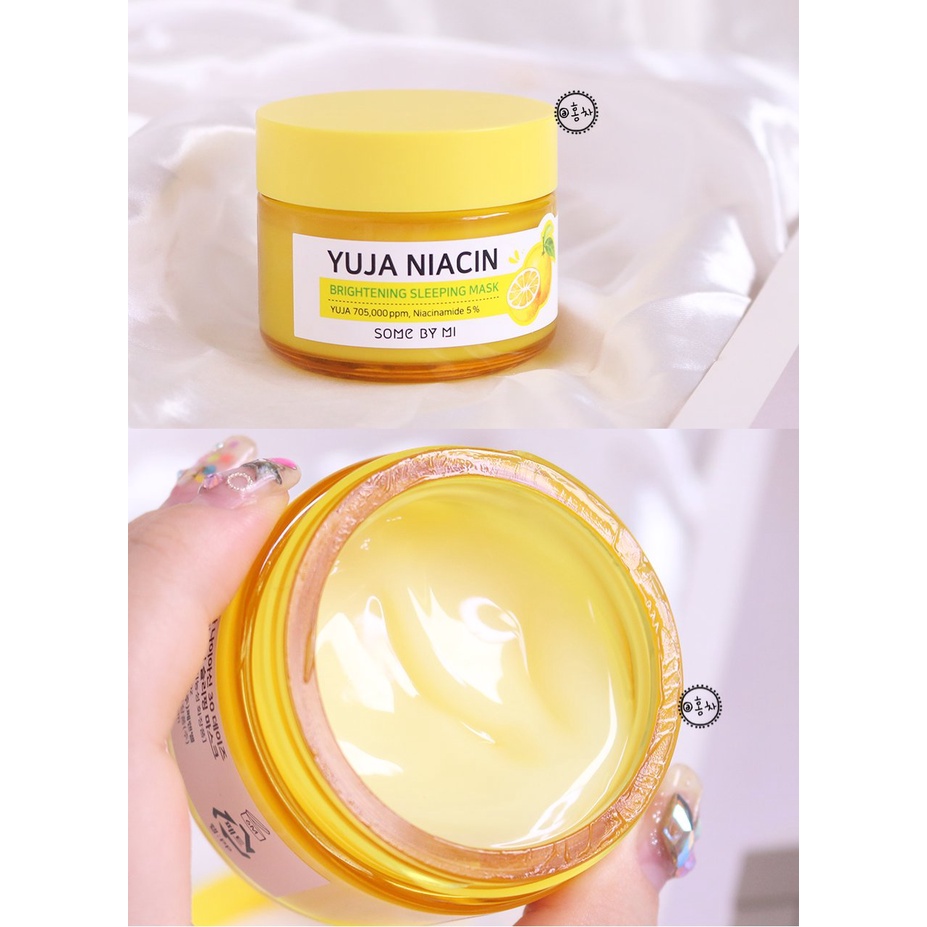 Mặt Nạ Ngủ Dưỡng Trắng Some By Mi Yuja Niacin Brightening Sleeping Mask