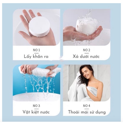 Khăn Tắm Du Lịch siêu tiện dụng DẠNG NÉN