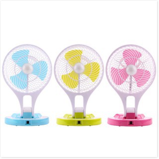 Quạt mini fan tích điện 2 trong 1 - 5580