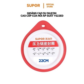 Gioăng nồi áp suất Supor size 22cm cao su silicon chính hãng