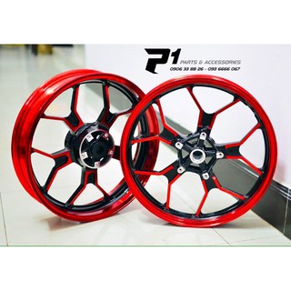 Mâm R3 cho Ex150 màu đỏ ( giá 1 cặp ) - Mâm R3 cho Ex150 ( giá 1 cặp ) - caoducracing