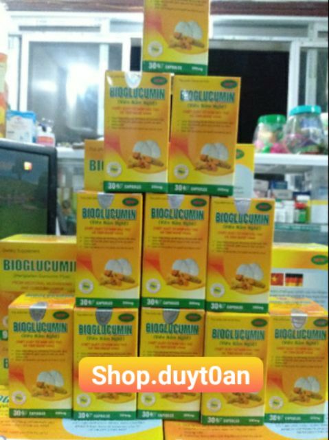 Viên nấm nghệ BIOGLUCUMIN | Thế Giới Skin Care