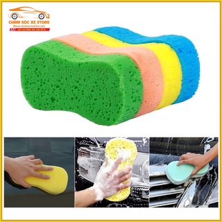 Miếng Mút Bọt Biển Rửa Xe Máy , Ô Tô Hút Chân Không