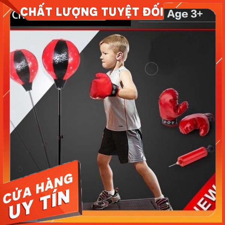 [ Free ship ] Bộ BOXING Đấm Bốc Size Trẻ Em Siêu Đẹp [FREESHIP]