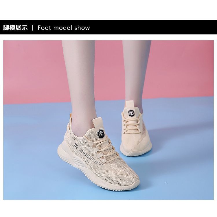 Kuike Giày Thể Thao Đế Mềm Thoáng Khí Thời Trang Cho Nữ se5296