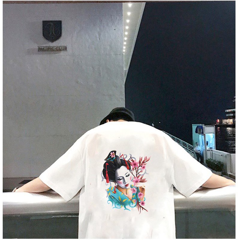 Áo thun unisex form rộng Nhật Bản đẹp độc lạ phong cách cá tính vải dày mịn 2019T2327