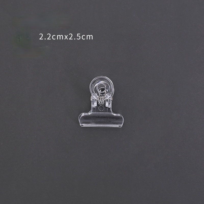 Set 5 Kẹp Nhựa Trong Suốt Giữ Tài Liệu Tiện Dụng