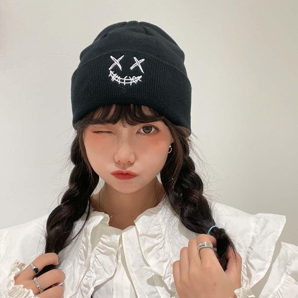 Mũ Dệt Kim Màu Sắc Đơn Giản Phong Cách Hip Hop Hàn Quốc Cá Tính Cho Nam