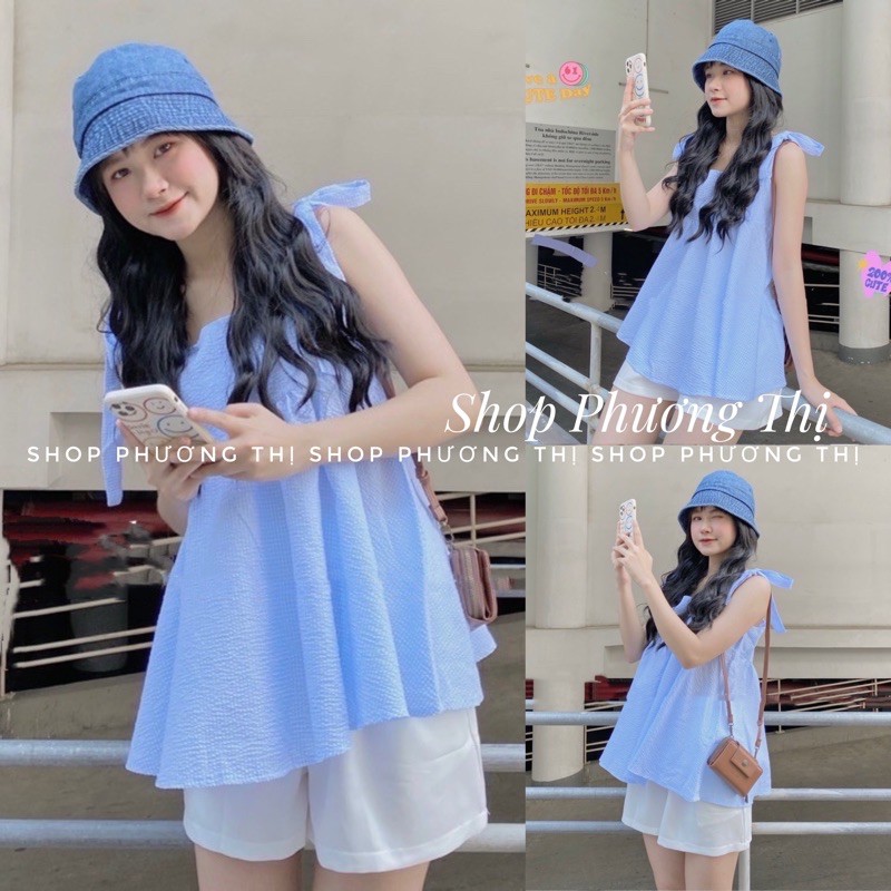 [VIDEO] SÉT BABYDOLL BUỘC VAI &amp; QUẦN ĐÙI