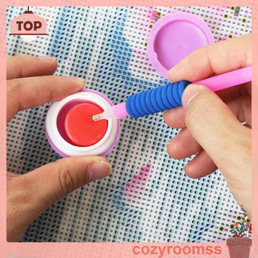 Lọ keo đất sét cho tranh đính đá DIY tiện dụng