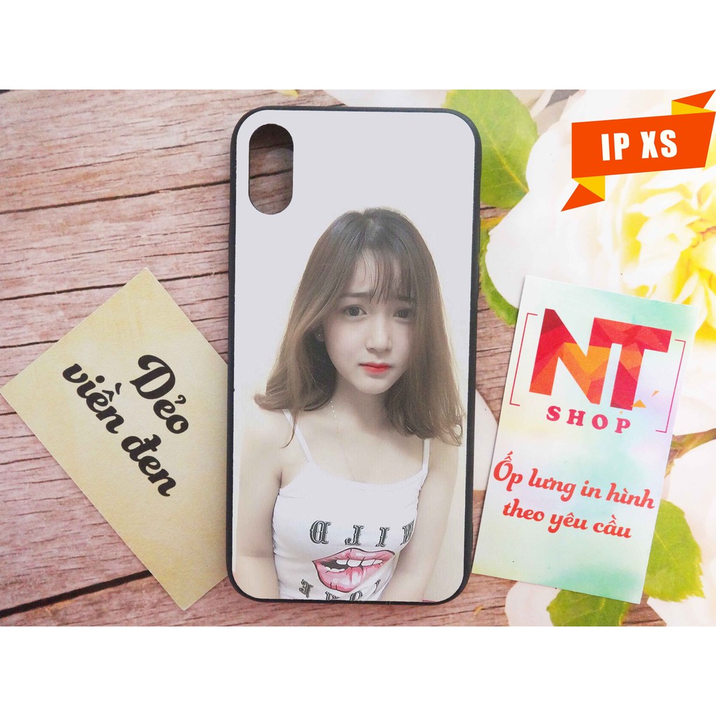 Ốp lưng iPhone Xs / Xs Max in hình theo yêu cầu