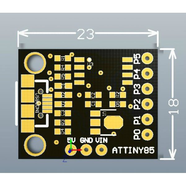 Mạch Arduino ATTiny85 Micro USB Digispark kickstarter