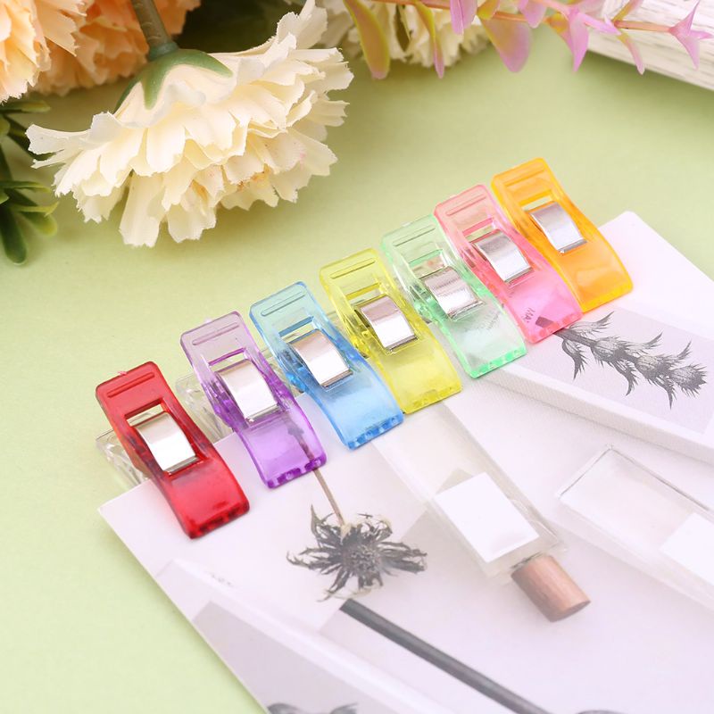 Set 10 kẹp nhựa dùng trong may vá