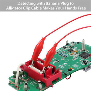 Set 10 dây cáp đầu kẹp cá sấu 50cm tiện lợi