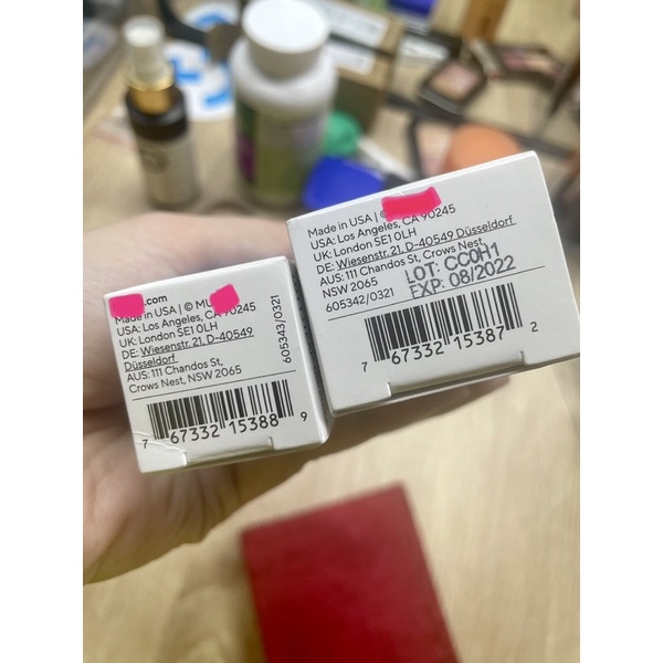 Bộ đôi đưỡng mụn thanh lý đủ bill