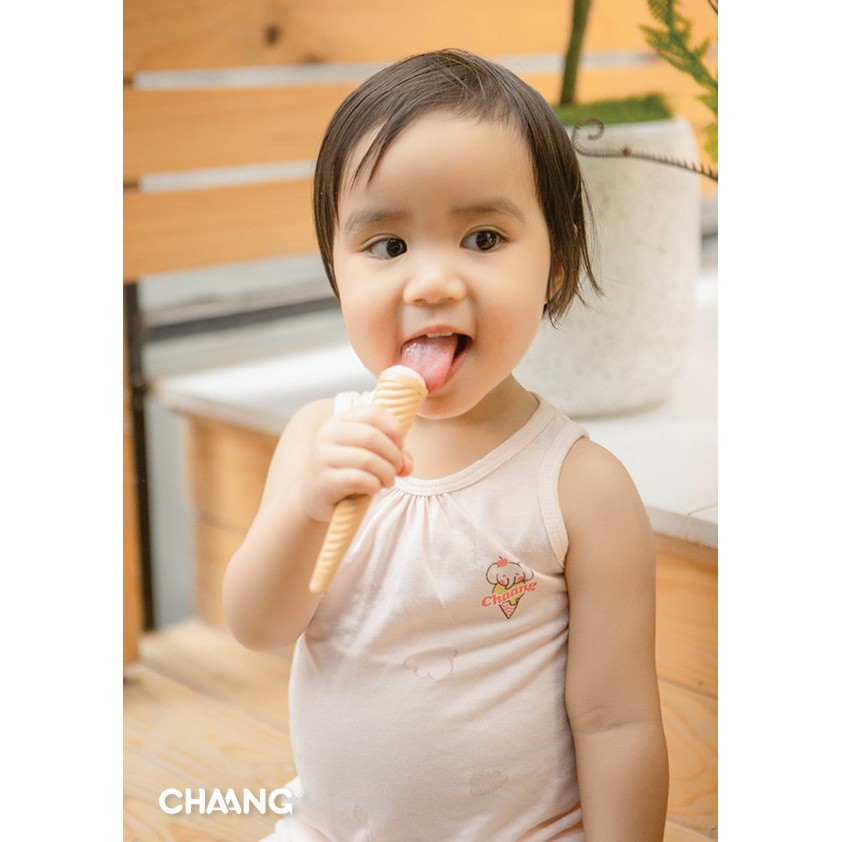 [CHAANG] Bộ ba lỗ hãng Chaang, BST Chaang Summer 2021, quân áo trẻ em Chaang cotton an toàn cho bé