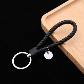 Móc chìa khóa SEAGLOCA bằng da pu bện tay thiết kế sáng tạo
