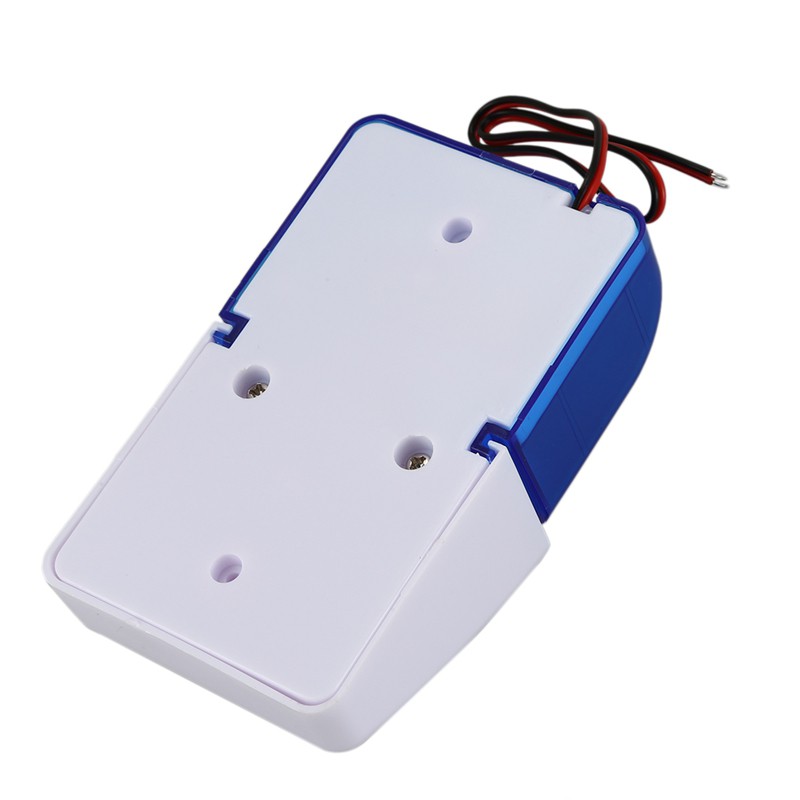 Mini Wired Strobe Warning Siren Durable Dc 12V Sound Alarm Flashing Light Sound Siren Horn Home Secu